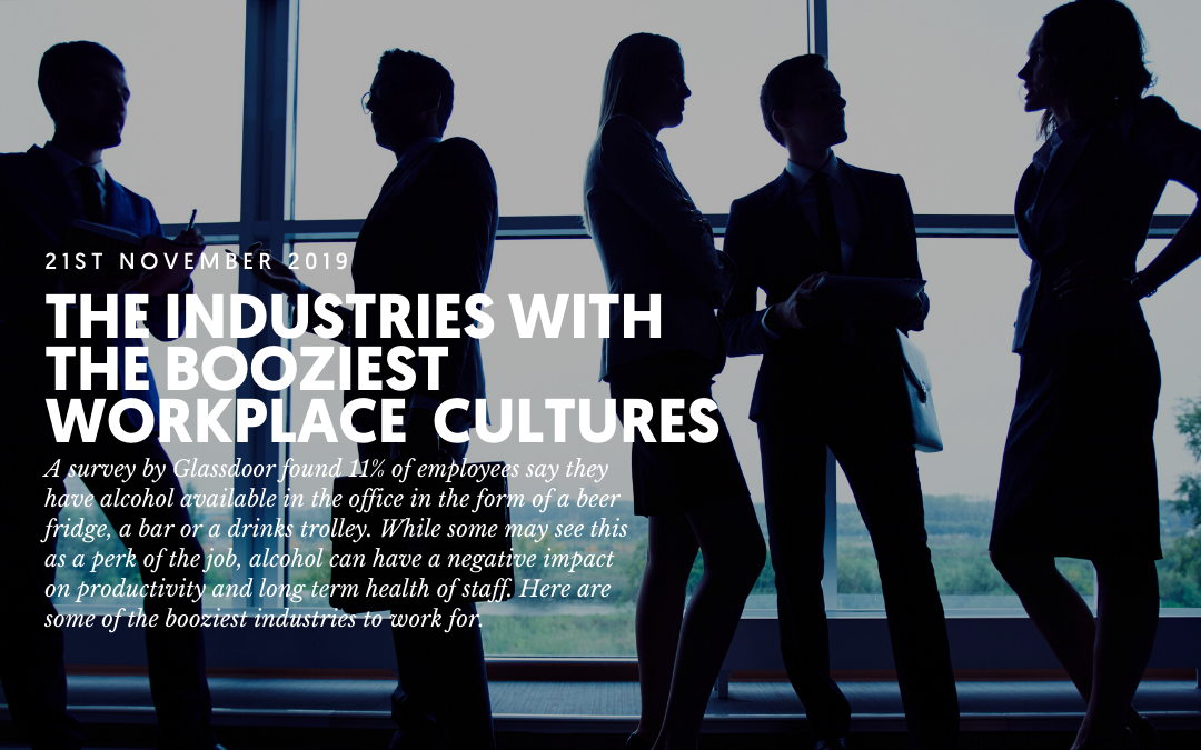 The industries with the booziest workplace cultures