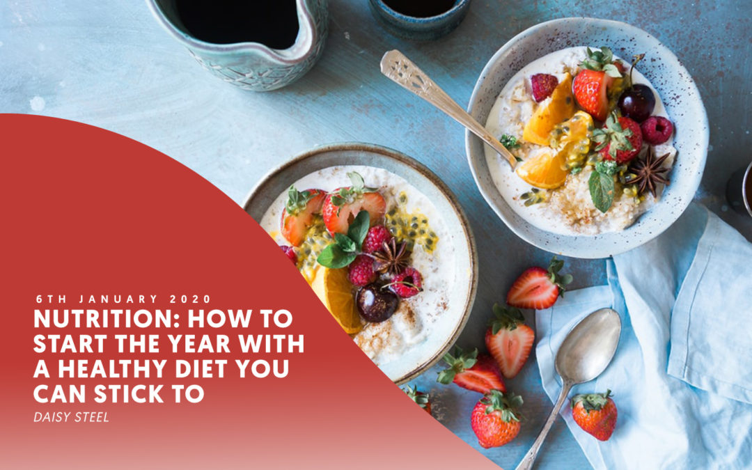Nutrition: How to start the year with a healthy diet you can stick to – by Daisy Steel