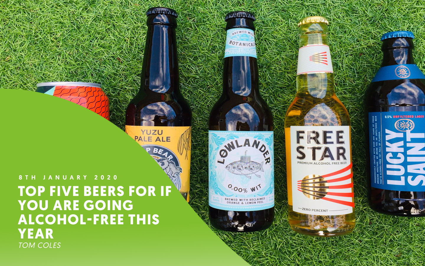 Top five beers for if you are going alcohol-free this year – by Tom Coles