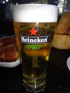 how many calories in a pint of Heineken