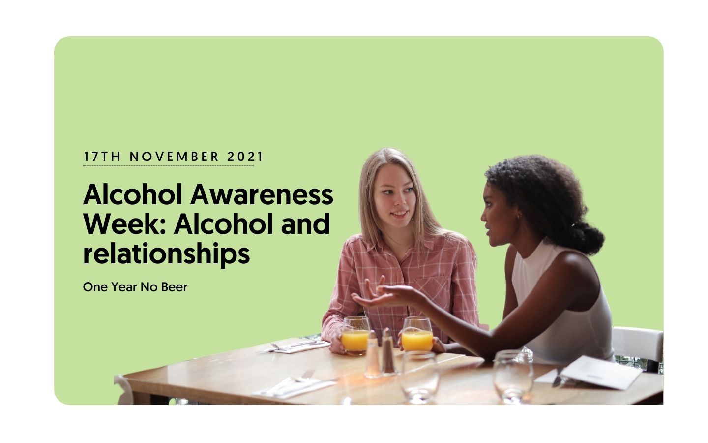 Alcohol Awareness Week: Alcohol and relationships