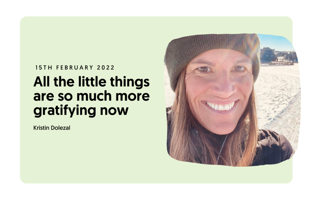 All the little things are much more gratifying now—Kristin Dolezal